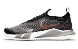 Nike Court React Vapor Nxt Black Metallic Red Bronze Women's