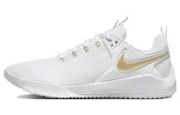 Nike AIR ZOOM HYPERACE 2 Durable Breathable Low-Top Training Shoes Unisex White Gold