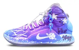 Nike Hyperdunk X Basketball Shoes Men High-Top Blue Purple