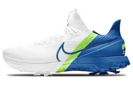 Nike Air Zoom Infinity Tour Wide White Volt Baseball Blue