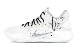 Nike Hyperdunk X Anti-Slip Wear-Resistant Low-Top Performance Basketball Shoes Men's Black White