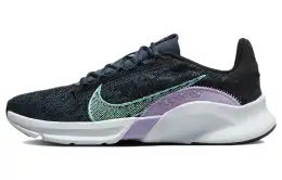 Nike SuperRep Go 3 Flyknit Next Nature 'Armoury Navy Green Glow' Women's