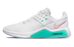 Nike Air Max Bella Tr Trainer 4 Low Top Training Shoes White/Green Women's