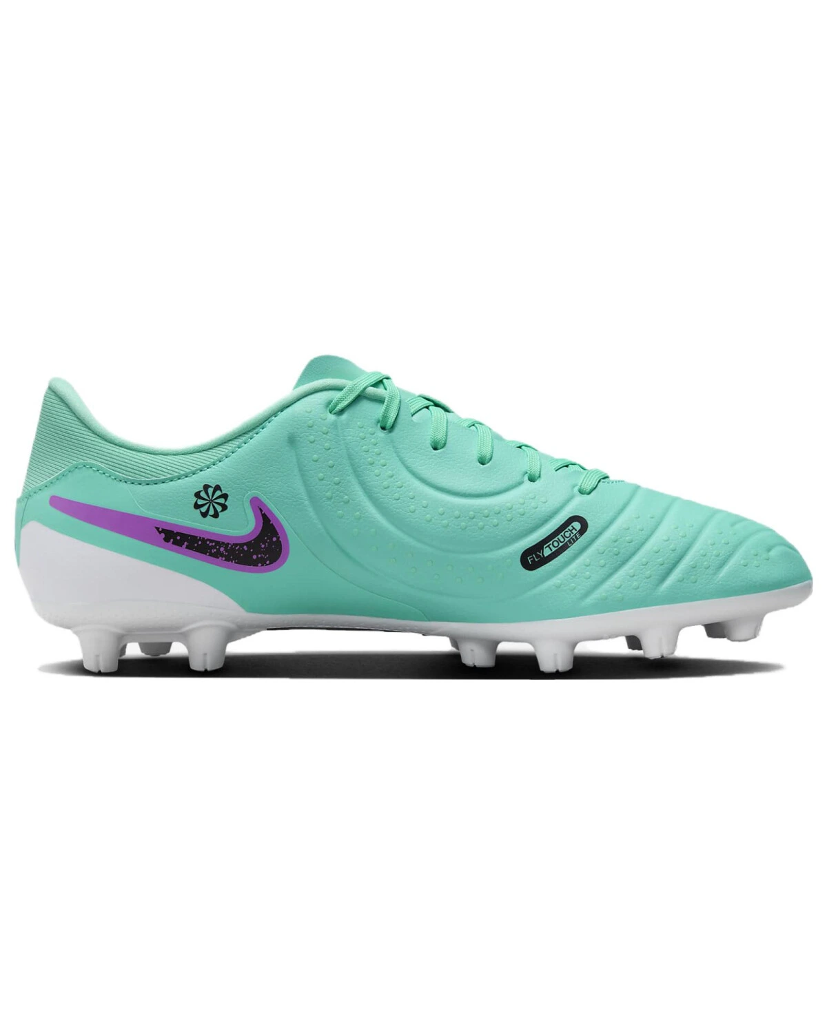 Nike Tiempo Legend 10 мужские футбольные бутсы пурпурно-зеленые картинка