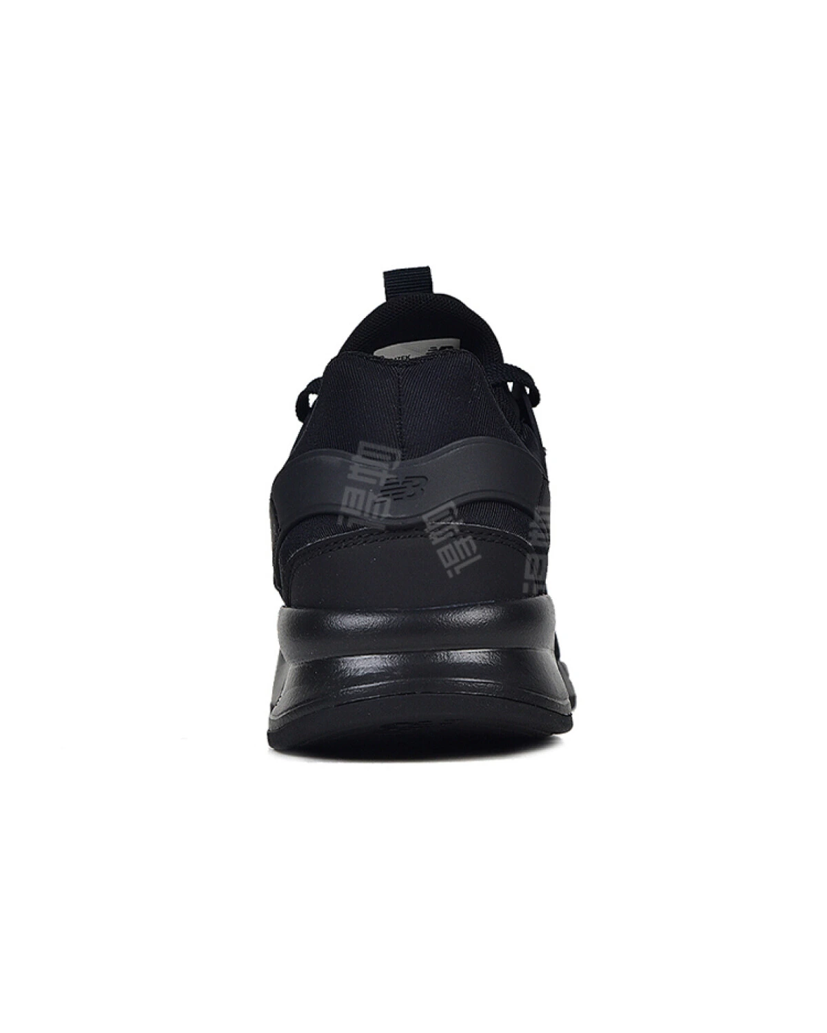 New Balance 247 unisex кроссовки черные сетчатые повседневные картинка