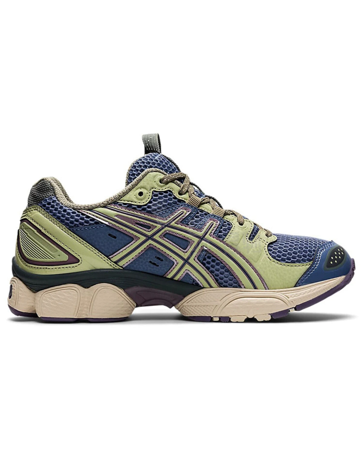 Asics женские повседневные кроссовки тканевые бирюзовые картинка