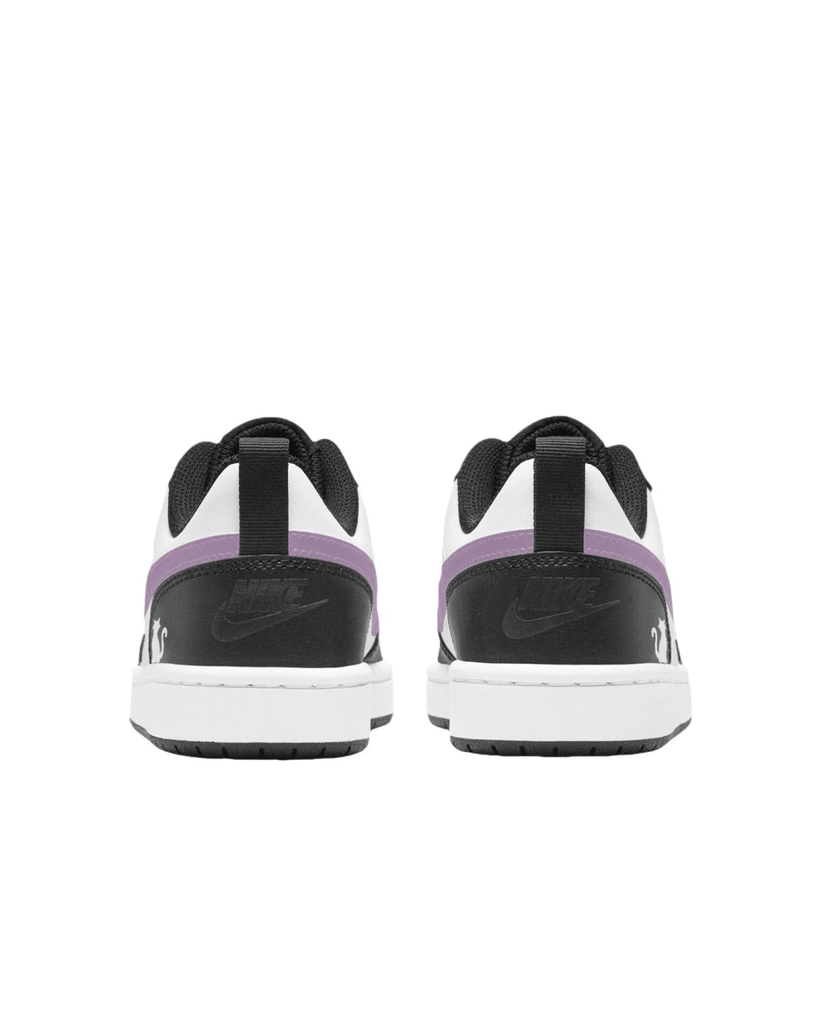Nike Court Borough детские кеды фиолетовые синтетические картинка