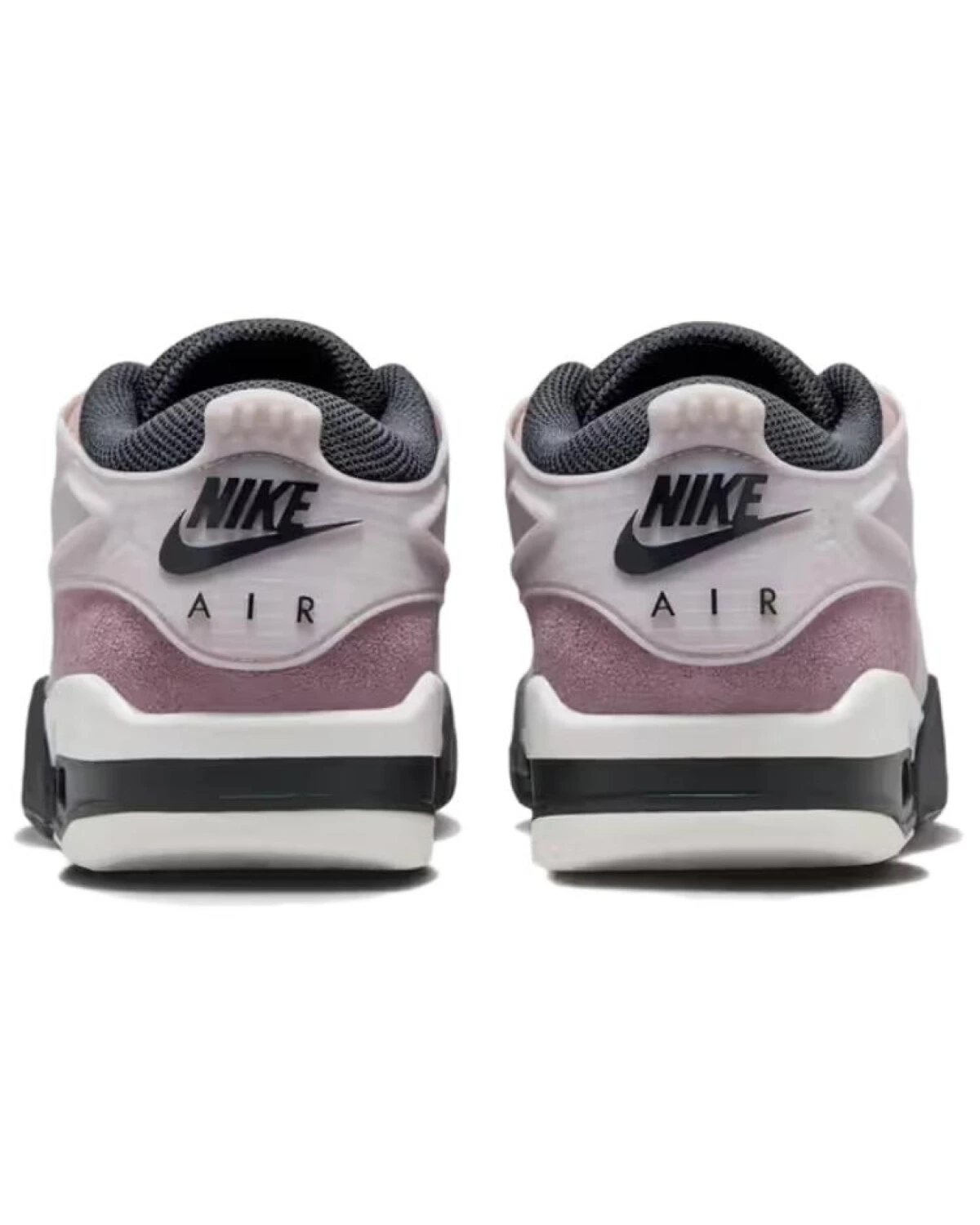Jordan Air 4 женские кроссовки кожаные фиолетовые картинка
