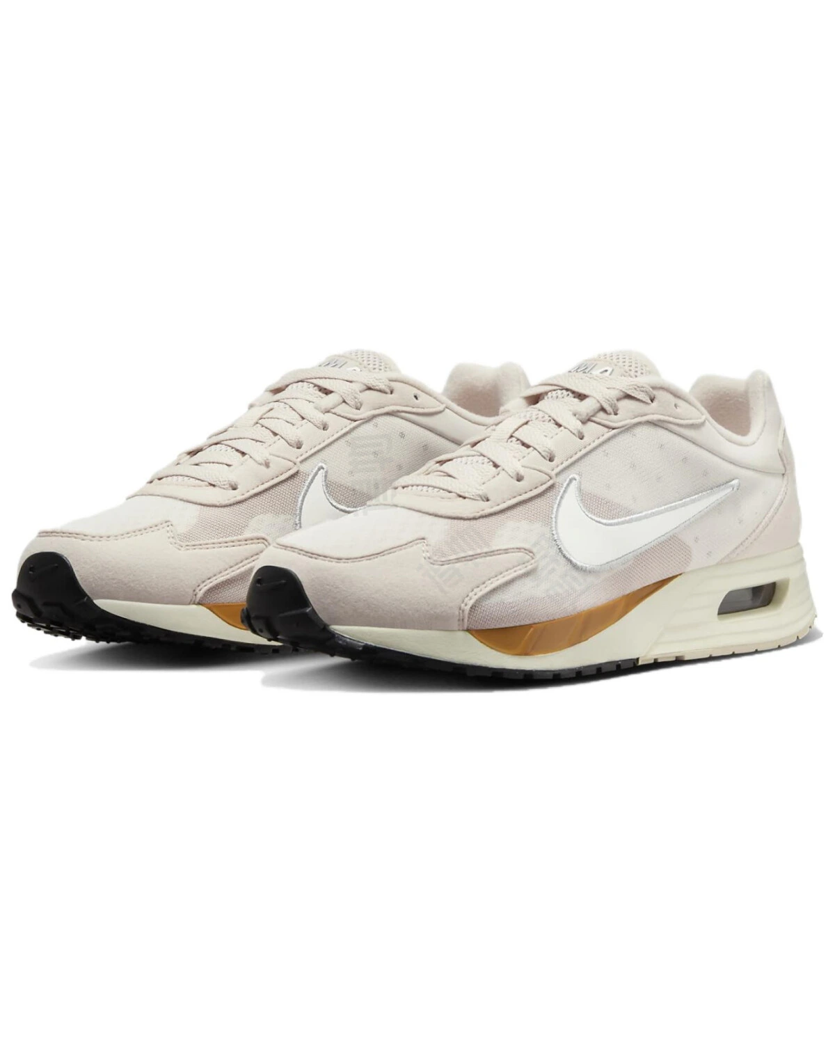 Nike Air Max Solo женские повседневные кроссовки комфортные воздухопроницаемые бежевые картинка