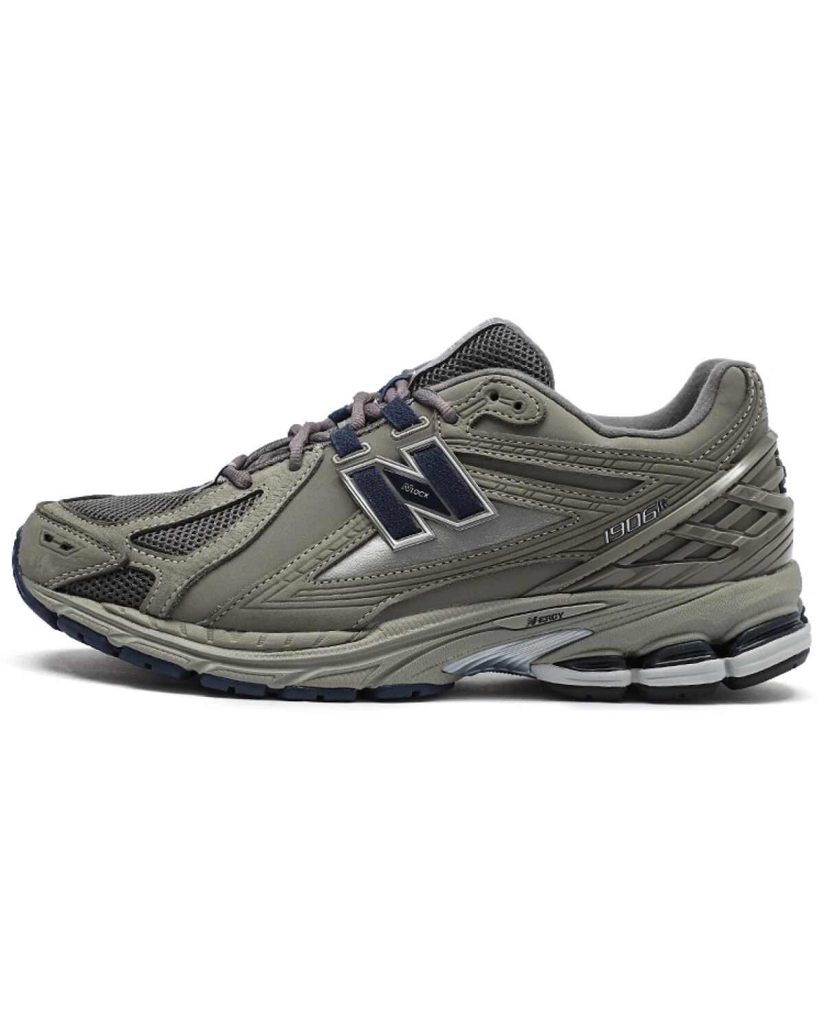 New Balance 1906R мужские и женские кроссовки серые с амортизацией картинка