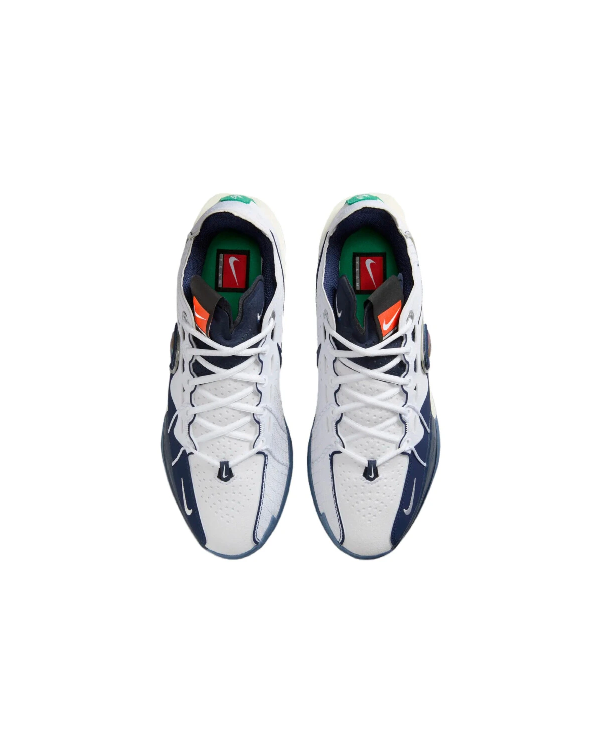 Nike Air ZOOM G.T. Cut 3 унисекс кроссовки спортивные белые с синим картинка