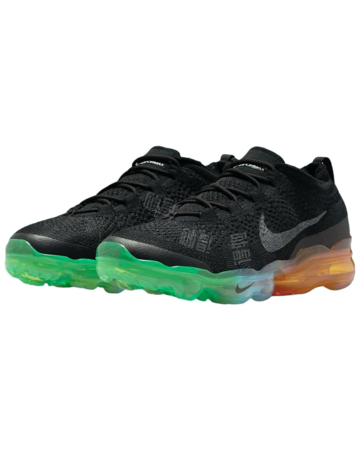 Nike VaporMax 2023 Flyknit мужские кроссовки черные с амортизацией картинка