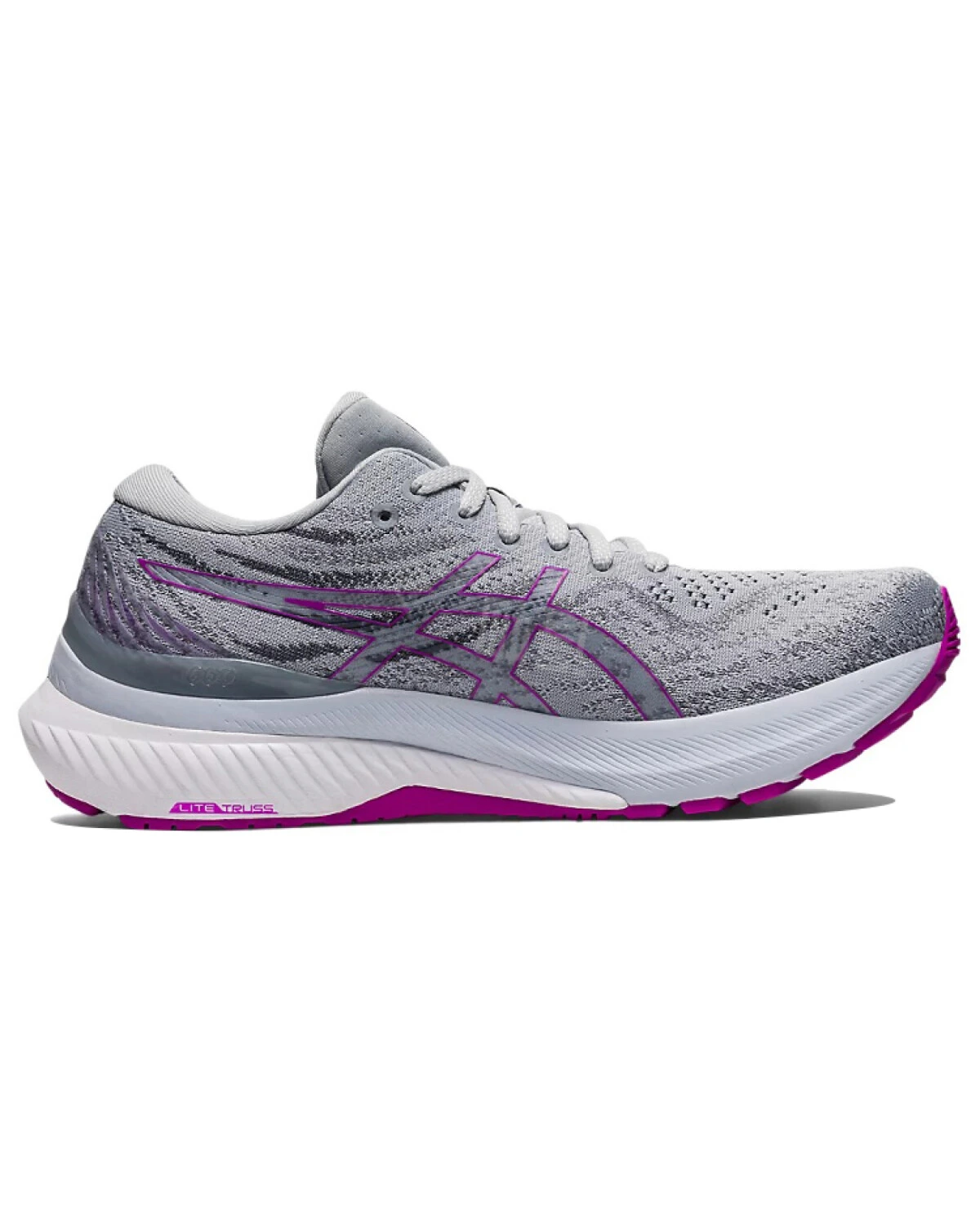 Asics GEL-KAYANO 29 женские кроссовки для марафона серые картинка