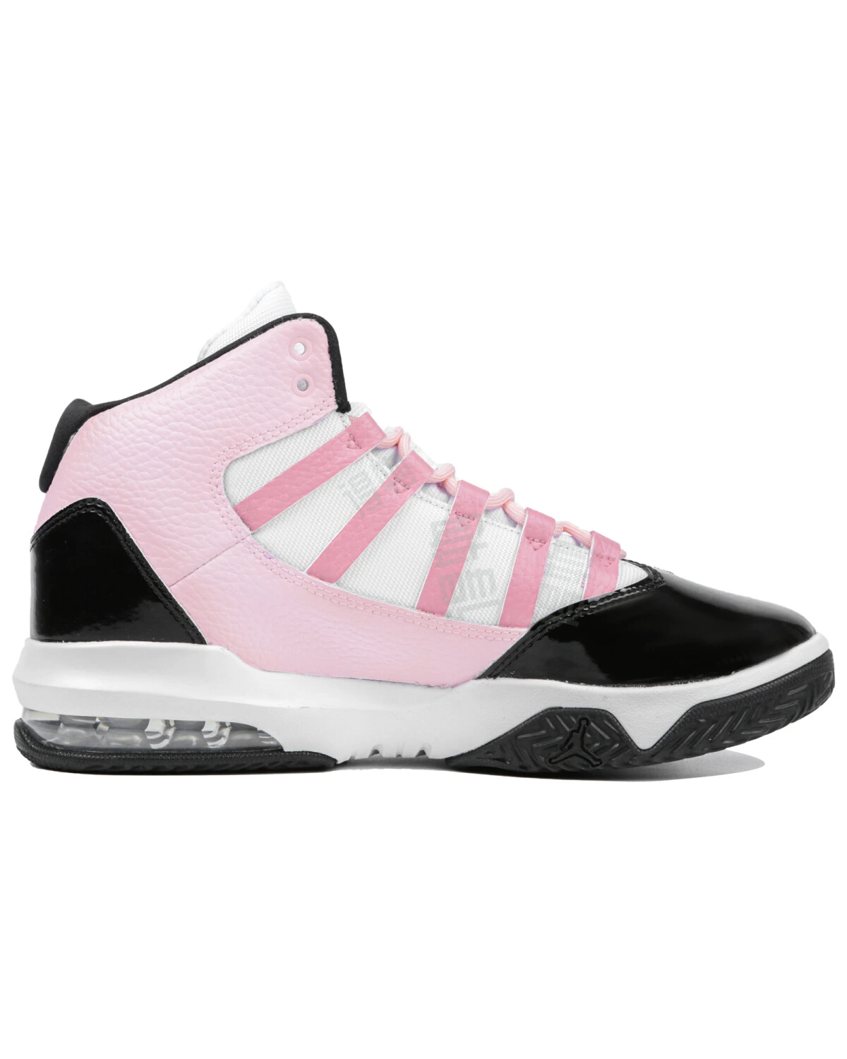 Jordan Max Aura 1 женские кроссовки черно-розовые ретро баскетбольные картинка