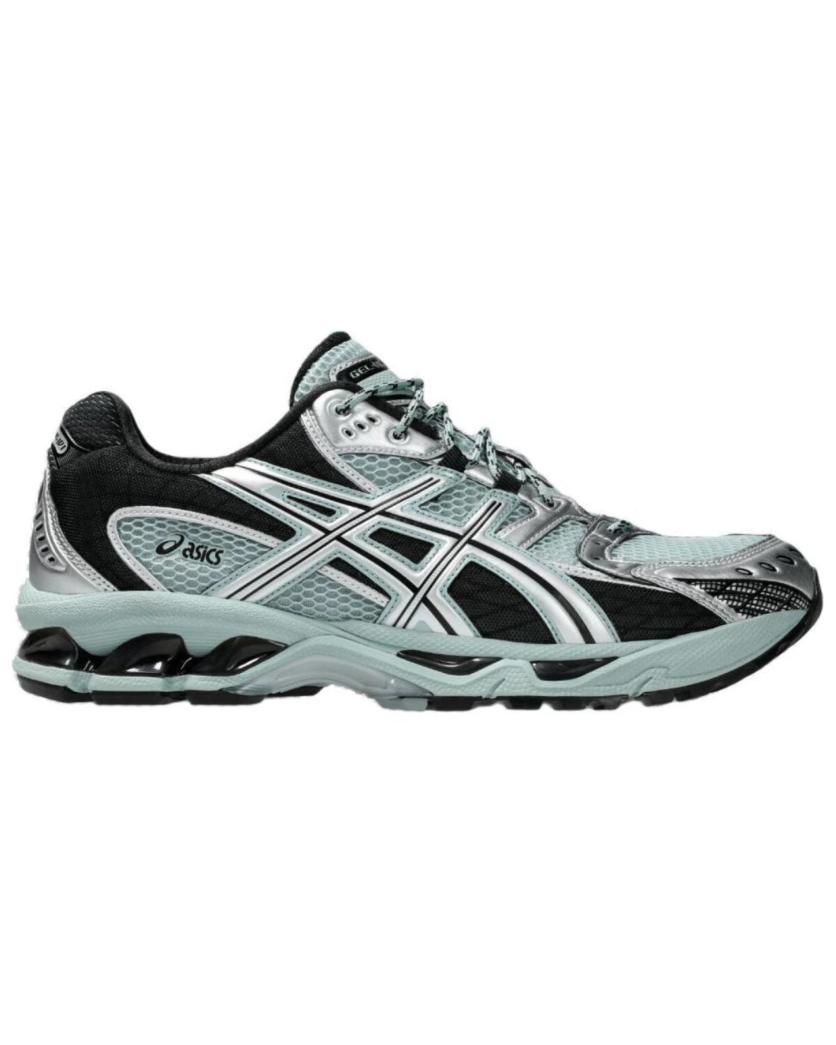 Asics GEL-Nimbus 10.1 unisex кроссовки для бега ретро-стиль сине-чёрные картинка