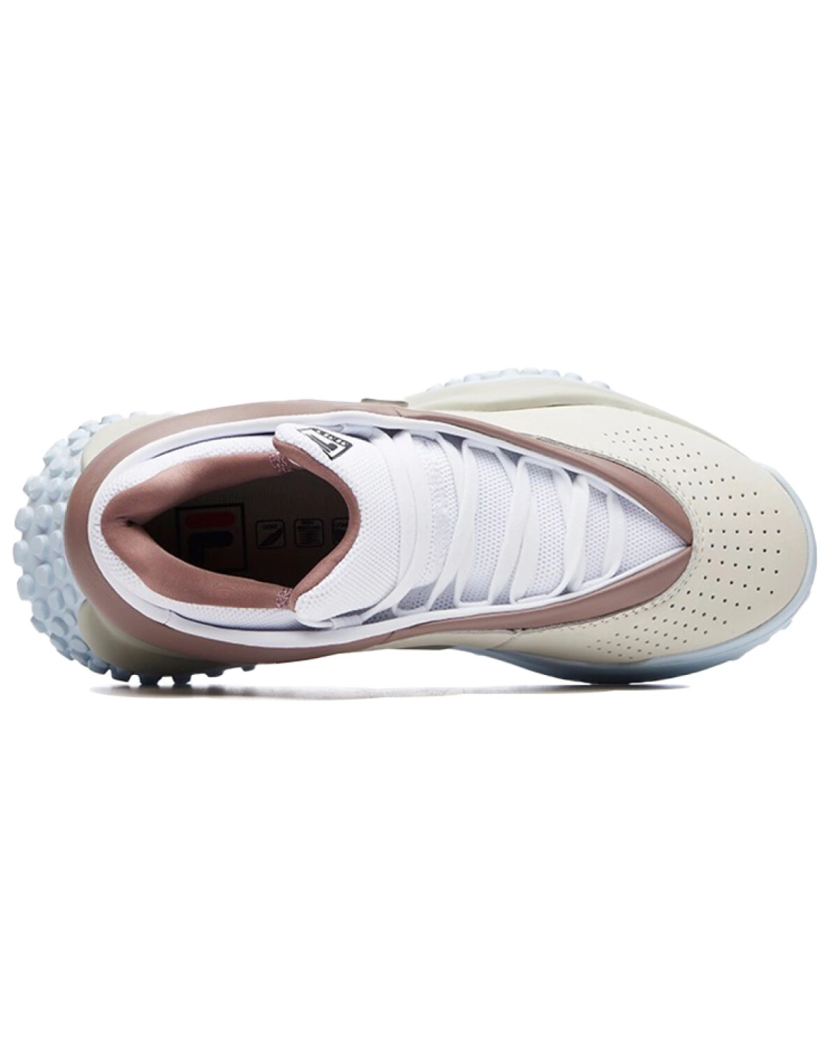 MIHARA YASUHIRO x FILA FM7 женские кроссовки бело-коричневые картинка
