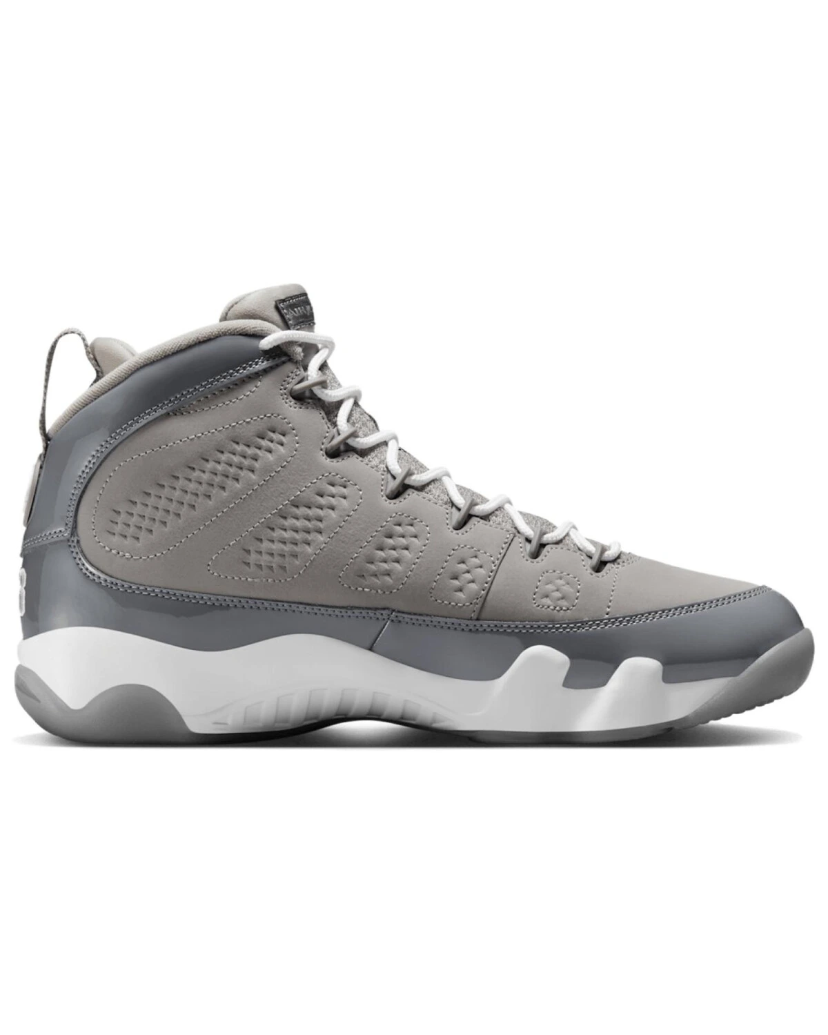 Jordan Air Jordan 9 унисекс кроссовки серые с амортизацией и антискользящей подошвой картинка