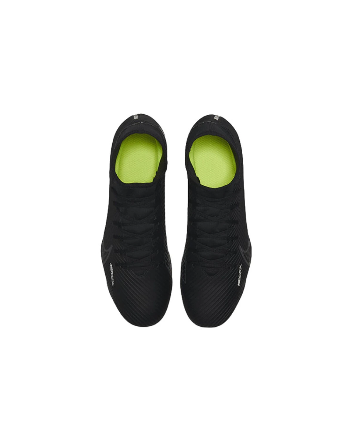 Nike Mercurial Superfly 9 мужские/женские футбольные бутсы высокие чёрные картинка