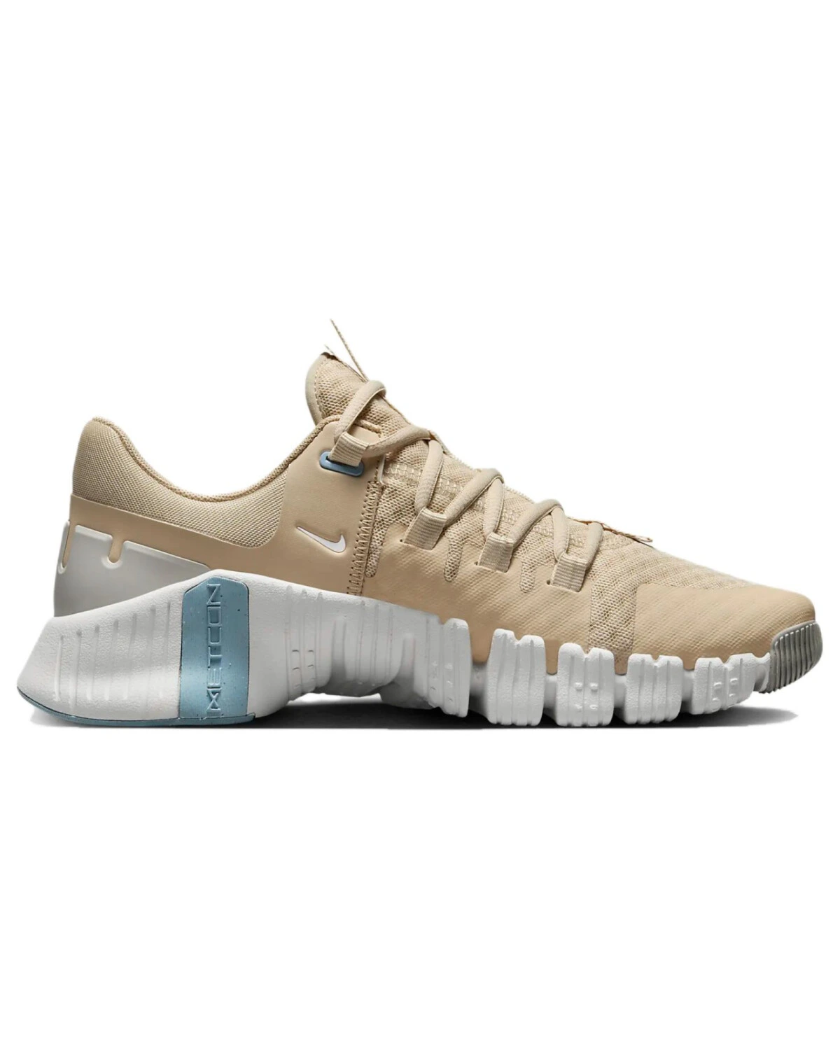 Nike Free Metcon 5 женские кроссовки бежевые спортивные картинка