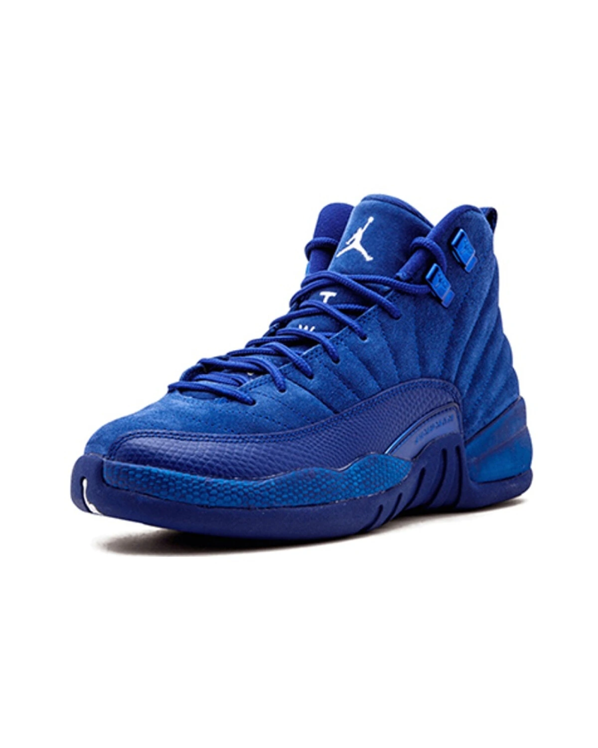 Jordan Air Jordan 12 Retro детские кроссовки средние синие картинка