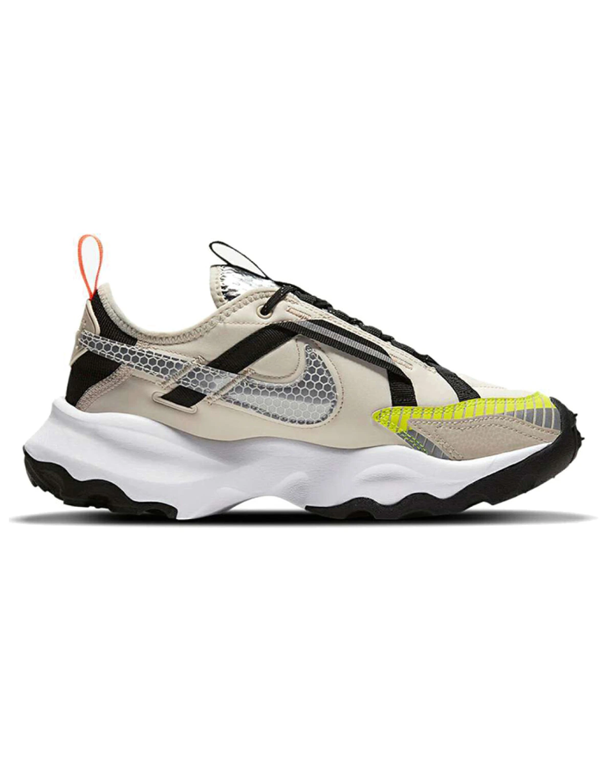 Nike TC 7900 унисекс повседневные кроссовки белые из ткани и синтетики картинка