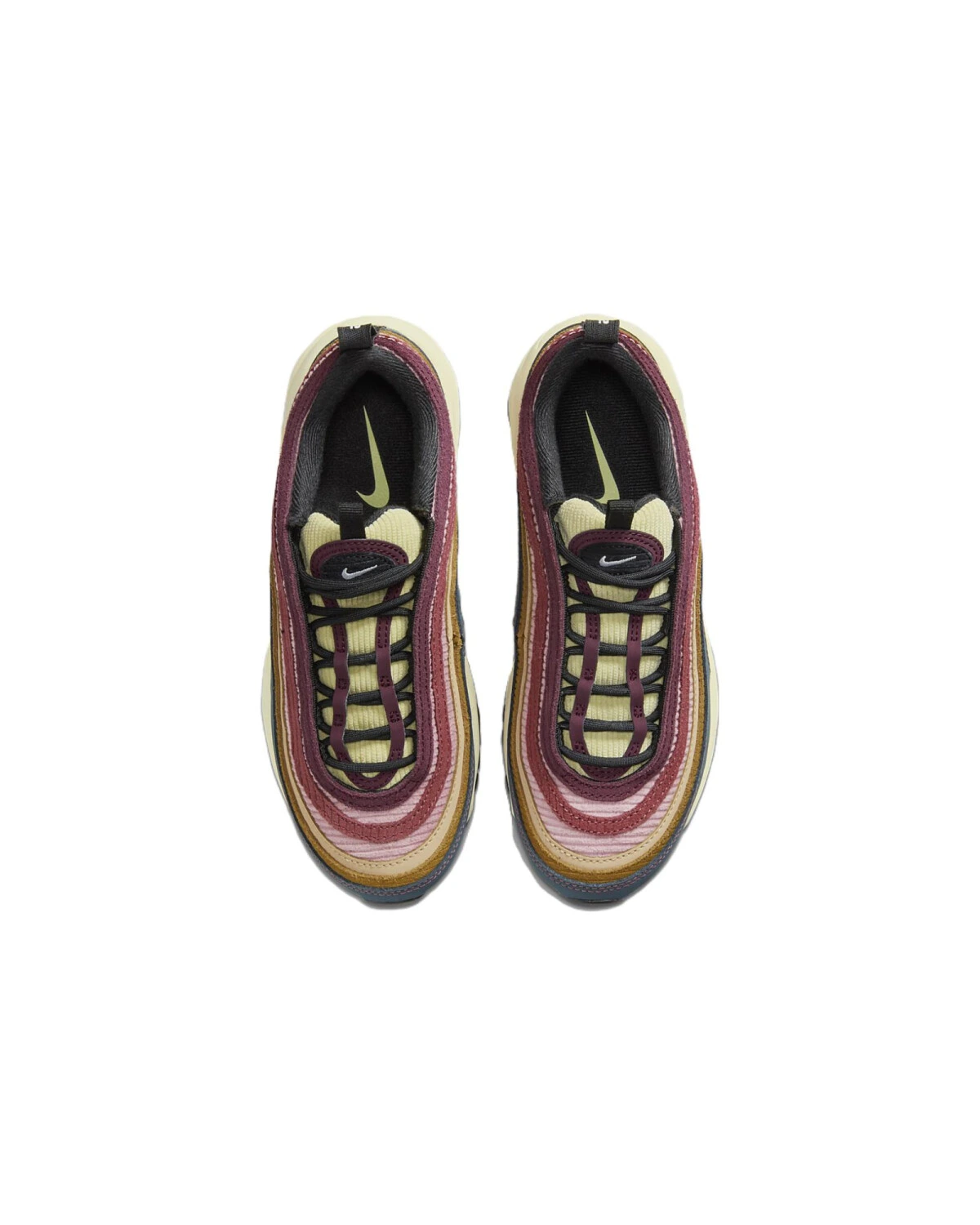 Nike Air Max 97 женские повседневные кроссовки комфортные красно-сине-белые картинка