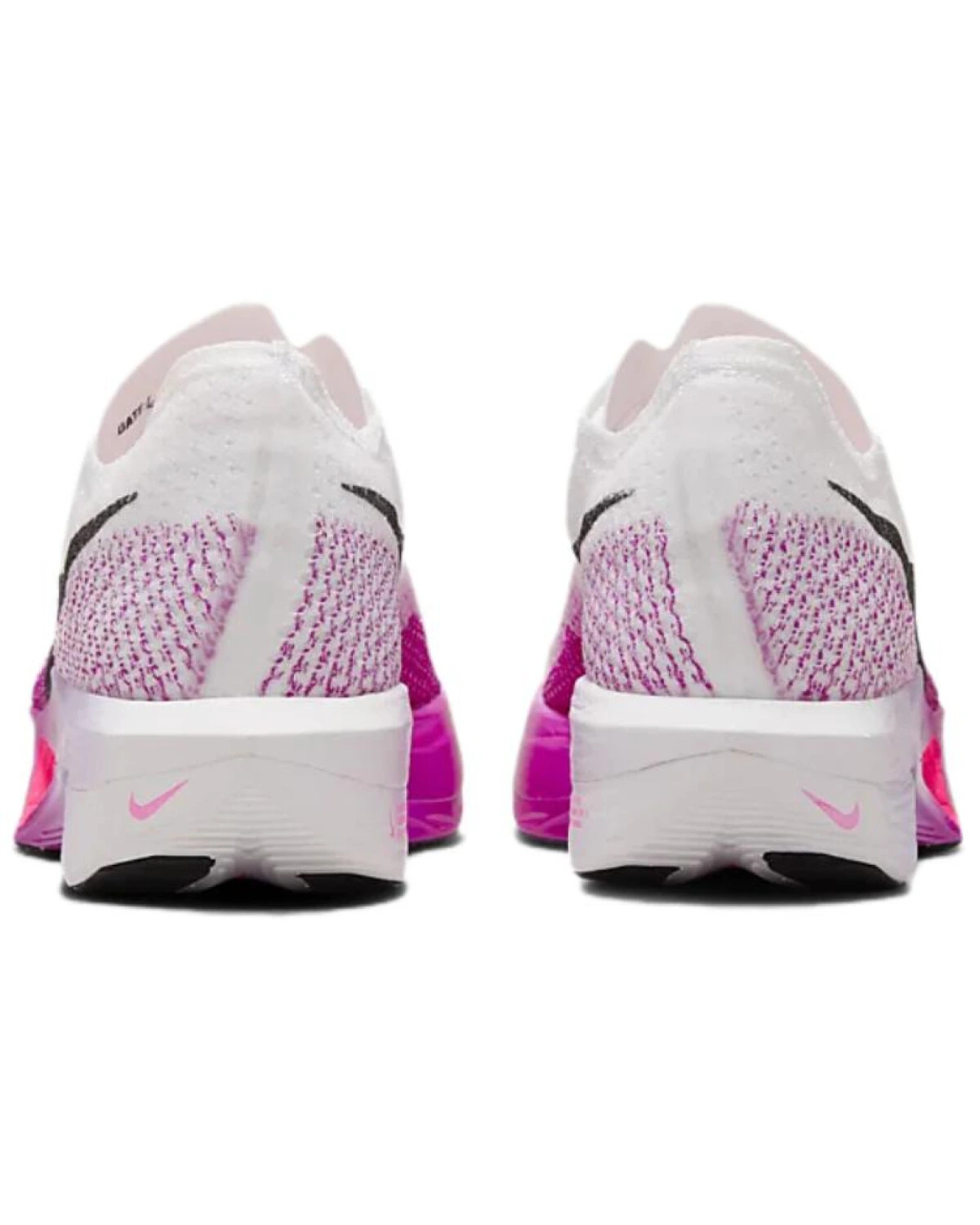 Nike ZoomX Vaporfly 3 женские кроссовки для бега бело-розовые с амортизацией ZoomX картинка
