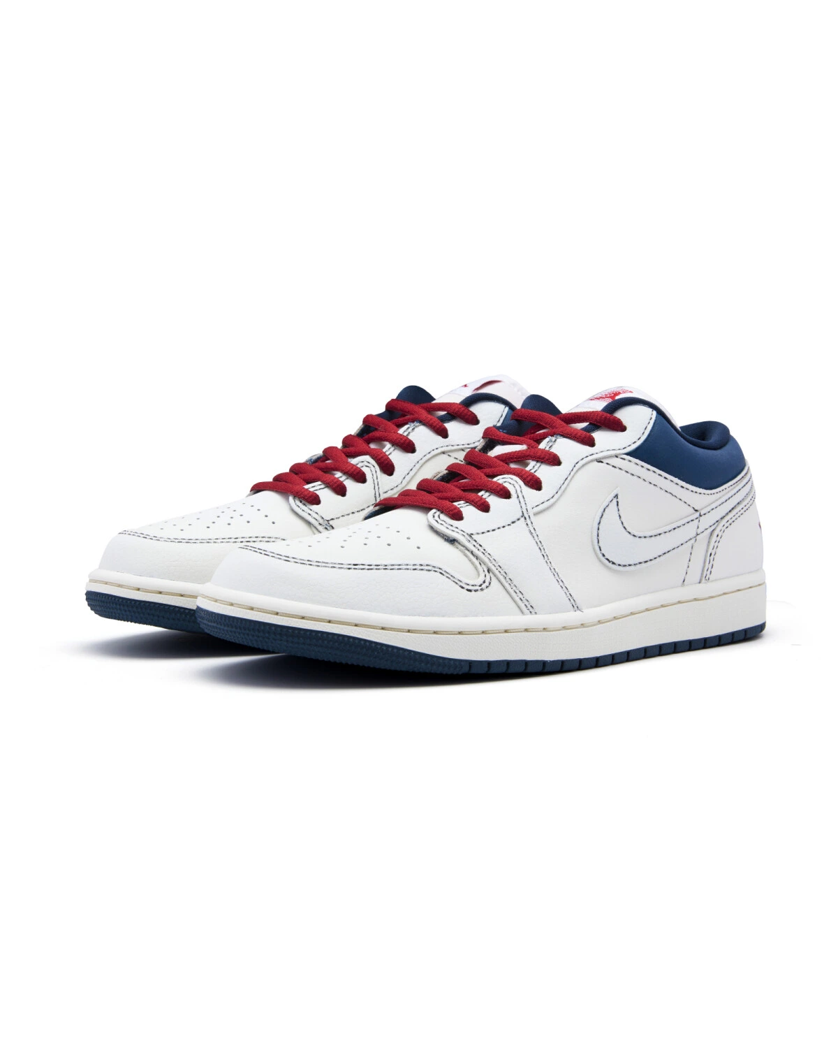 Jordan Air Jordan 1 мужские кроссовки бело-синие баскетбольные картинка
