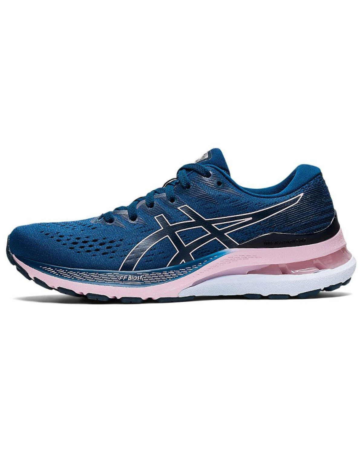 Asics Gel-Kayano 28 женские кроссовки для бега синие картинка