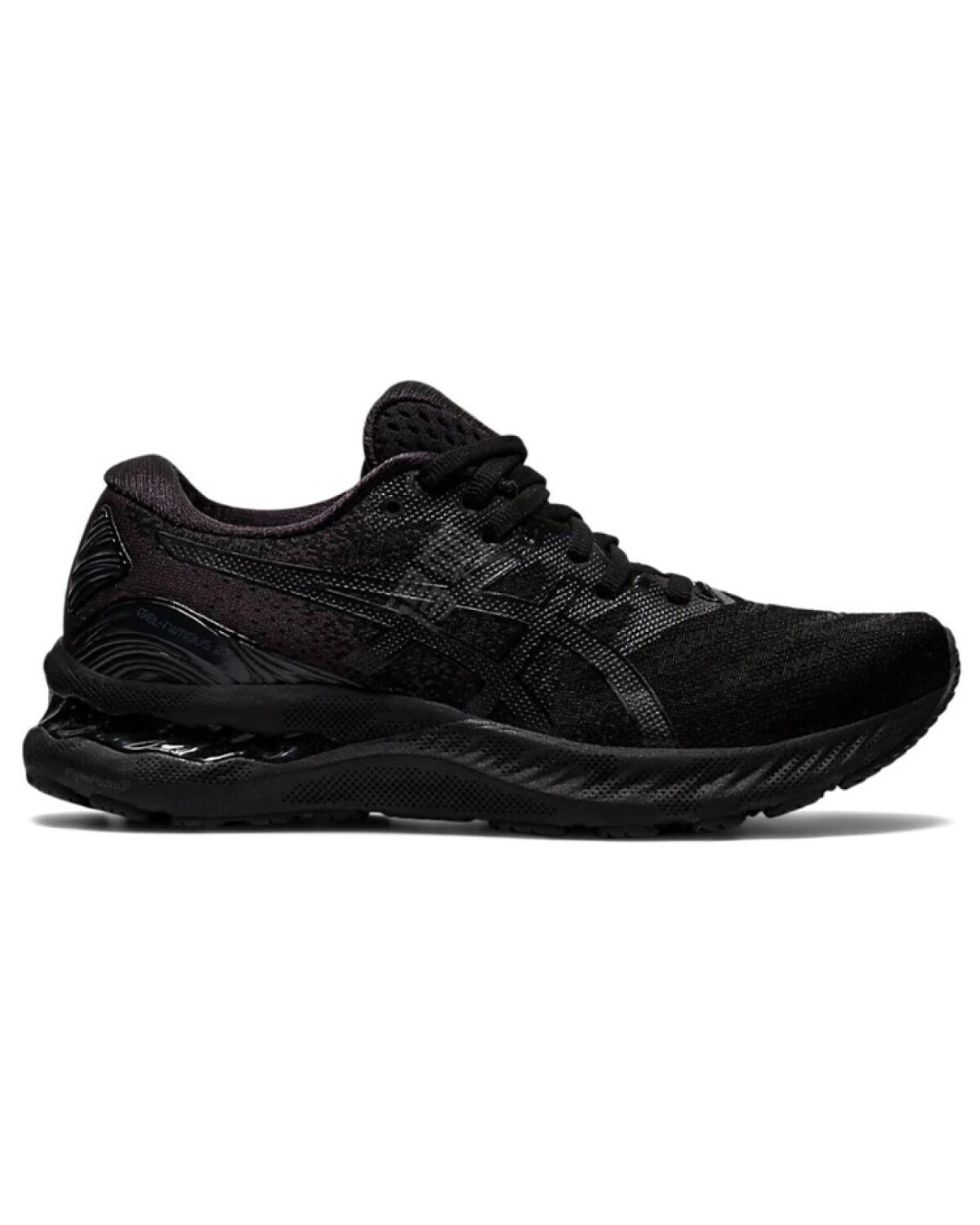 Asics GEL-Nimbus 23 женские спортивные кроссовки с амортизацией черные картинка