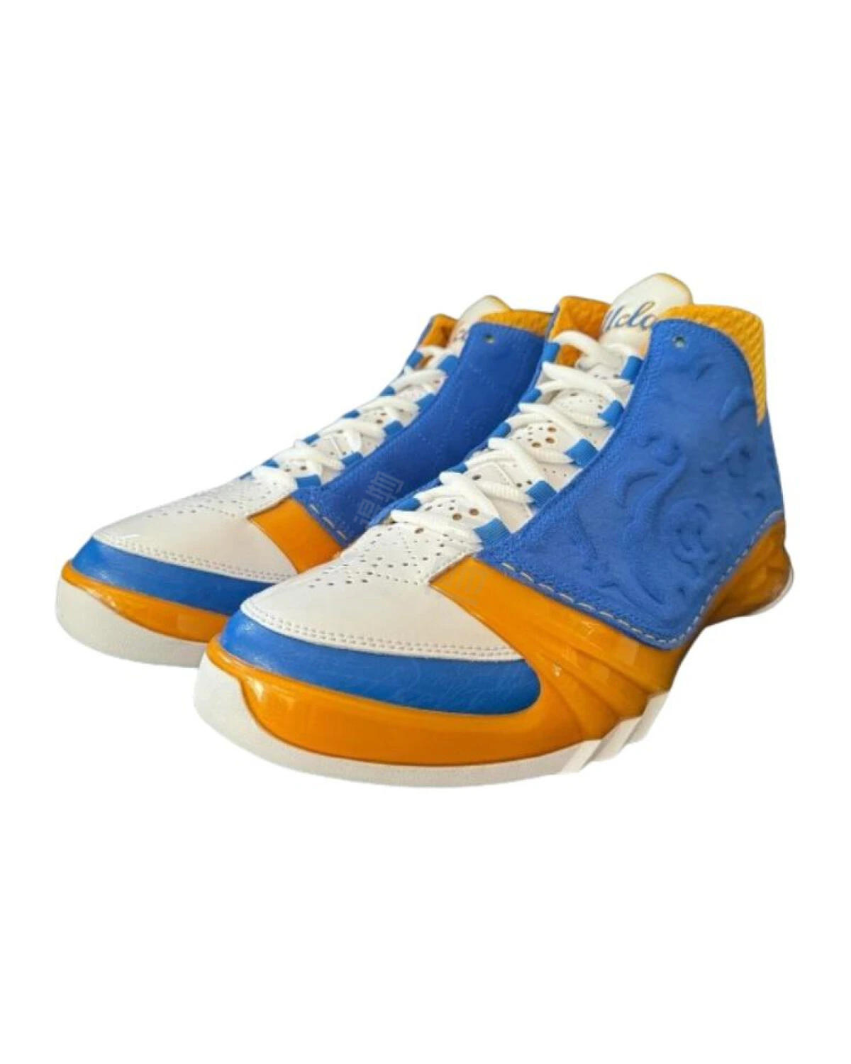 Jordan Air Jordan 23 UCLA PE мужские кроссовки сине-желтые износостойкие картинка