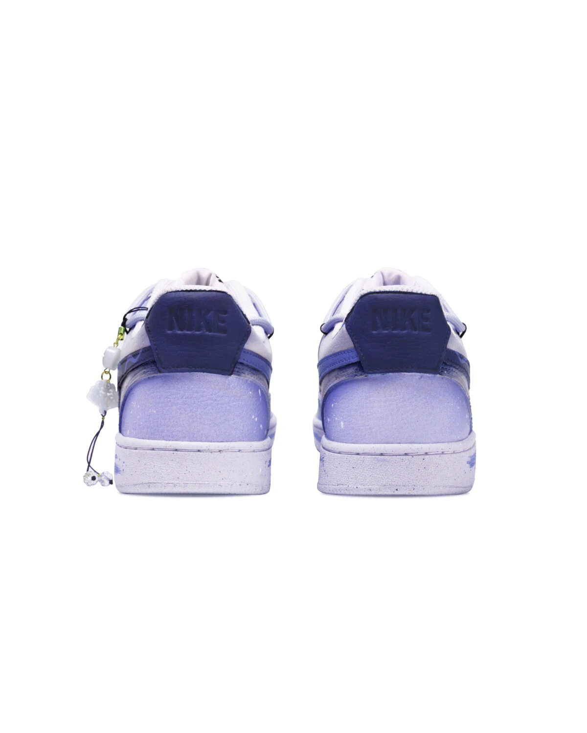 Nike Court Vision Low мужские и женские кроссовки фиолетовые классические с тонкой подошвой картинка