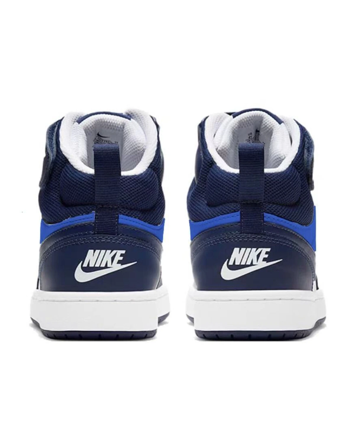 Nike Court Borough детские кеды из искусственной кожи синие картинка