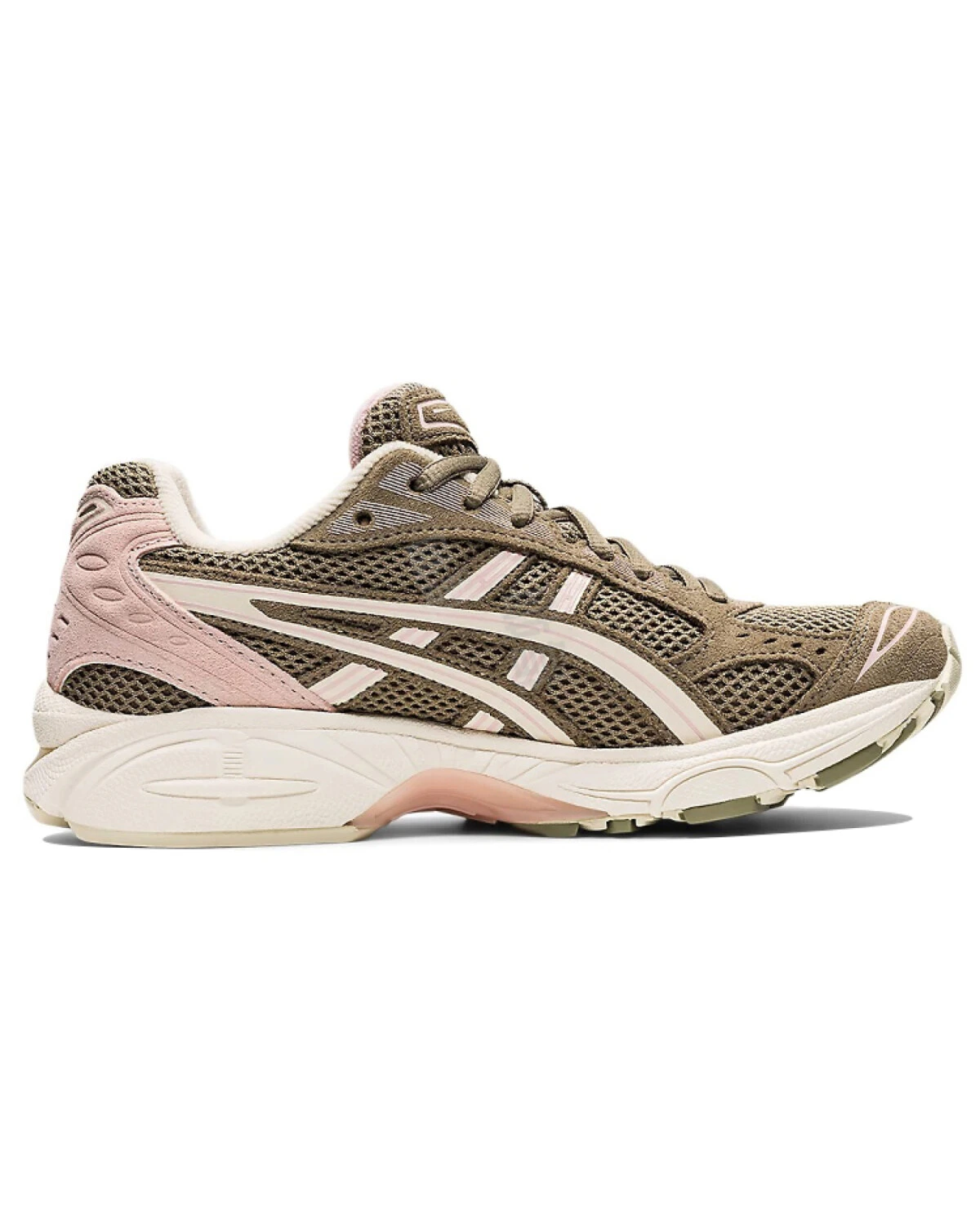 Asics Gel-Kayano 14 женские спортивные кроссовки с амортизацией коричнево-розовые картинка