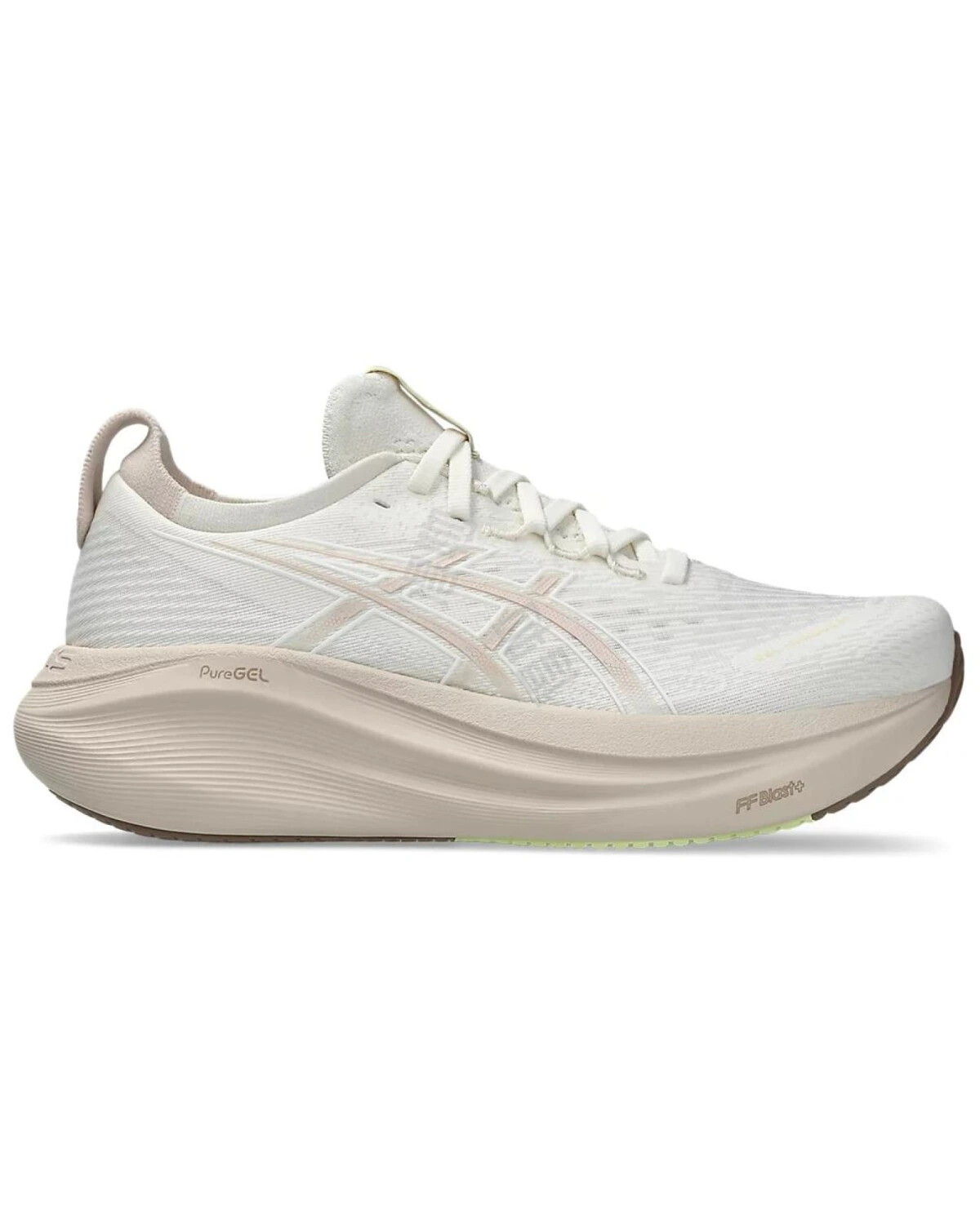 Asics GEL-NIMBUS 27 женские кроссовки для бега комфортные дышащие белые картинка