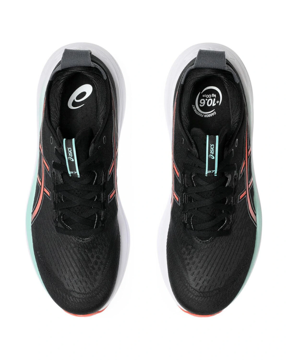 Asics Gel-Nimbus 27 мужские кроссовки для бега чёрные с амортизацией картинка