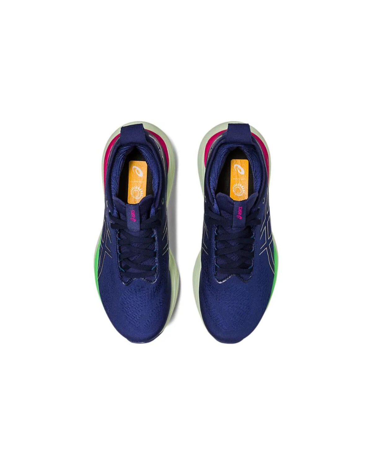 Asics GEL-Nimbus 25 женские кроссовки для бега с амортизацией синие картинка
