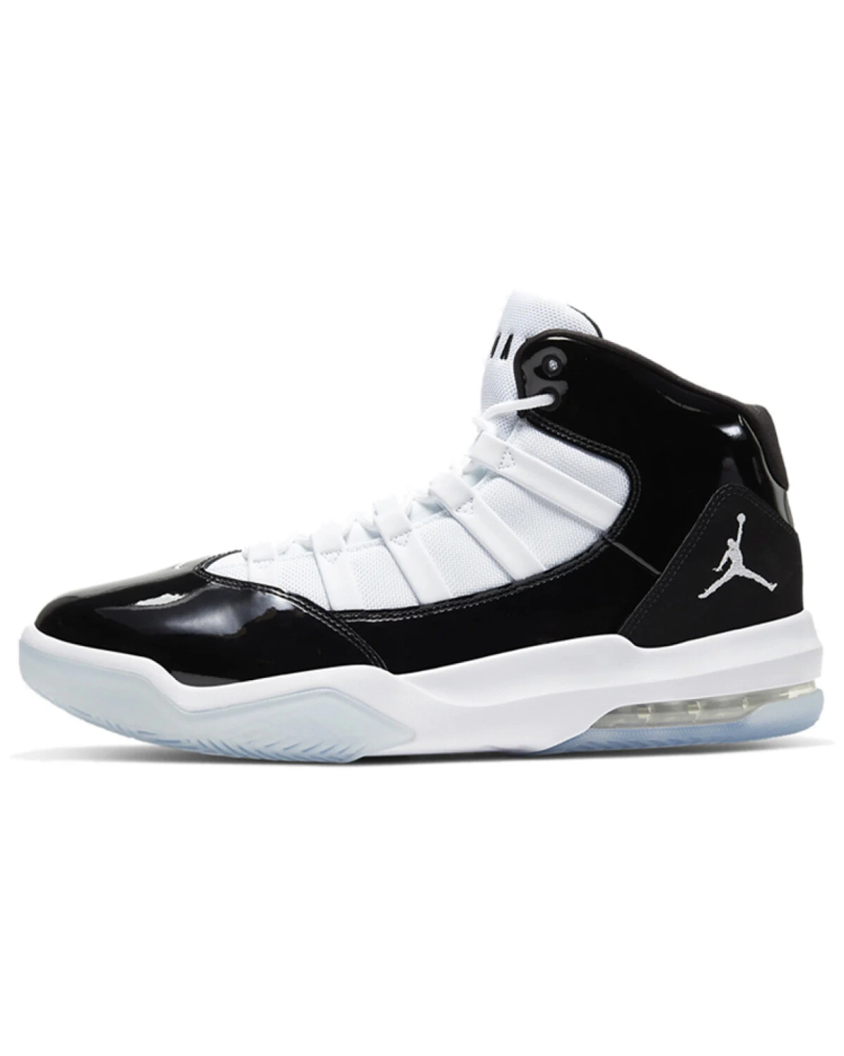 Jordan Max Aura 1 Concord унисекс кроссовки высокие черно-белые картинка