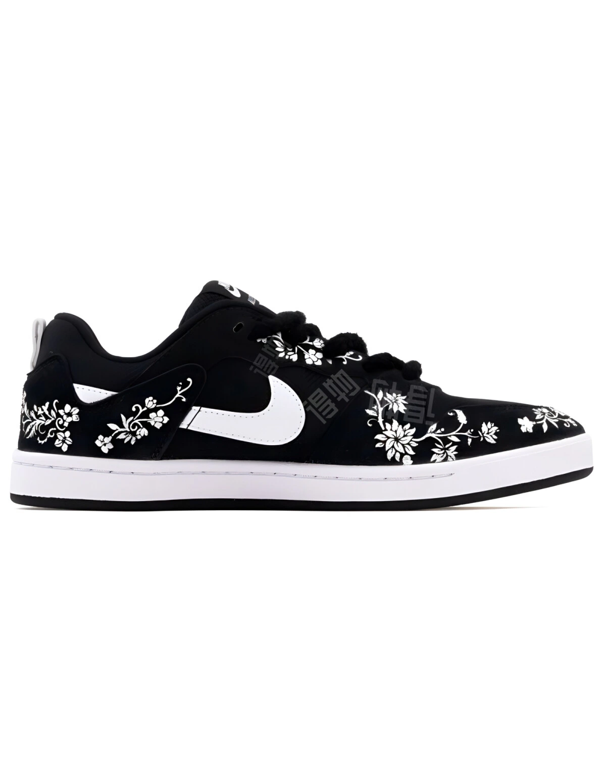 Nike SB Alleyoop Унисекс повседневные кроссовки сетка и кожа черные картинка