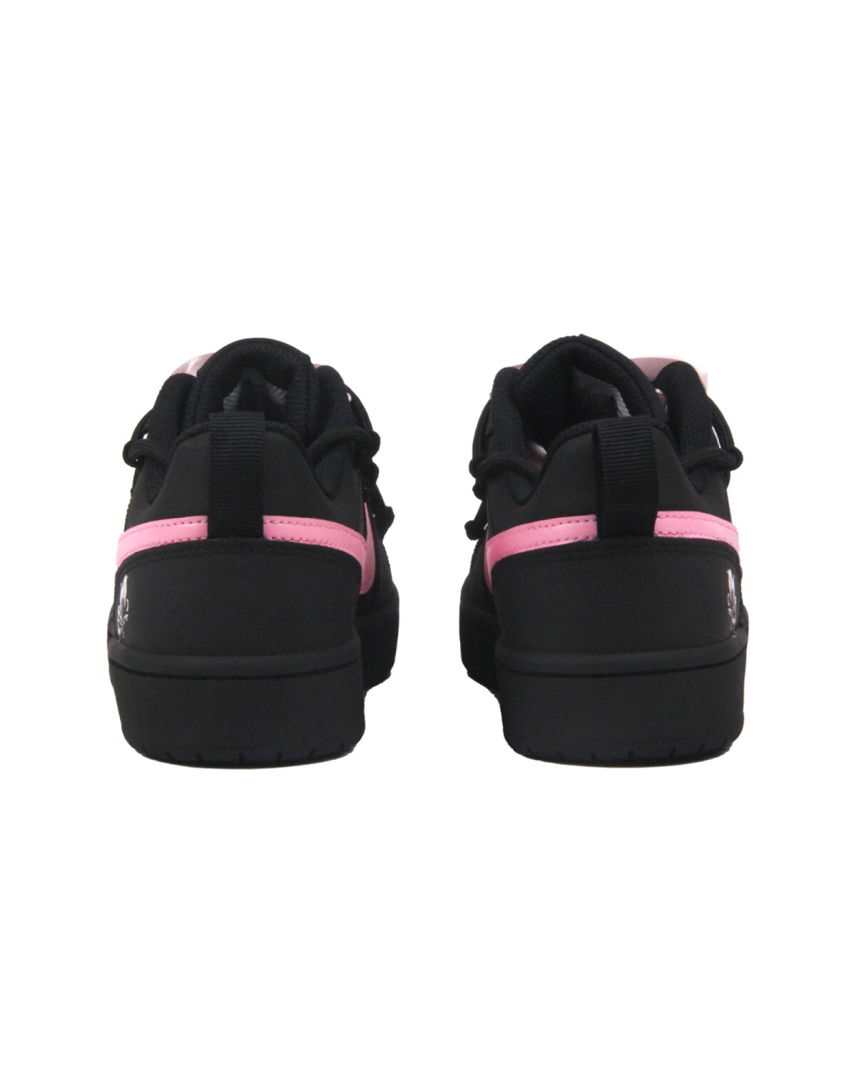 Nike Court Borough детские кроссовки Y2K черно-розовые синтетические картинка