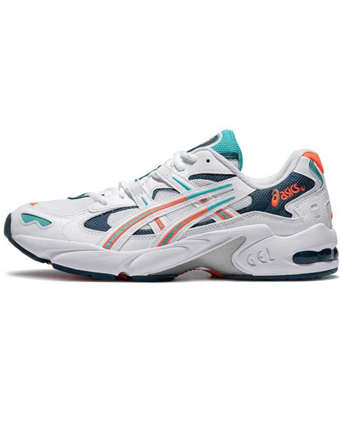 Asics Gel-Kayano 5 унисекс кроссовки для бега бело-зеленые картинка
