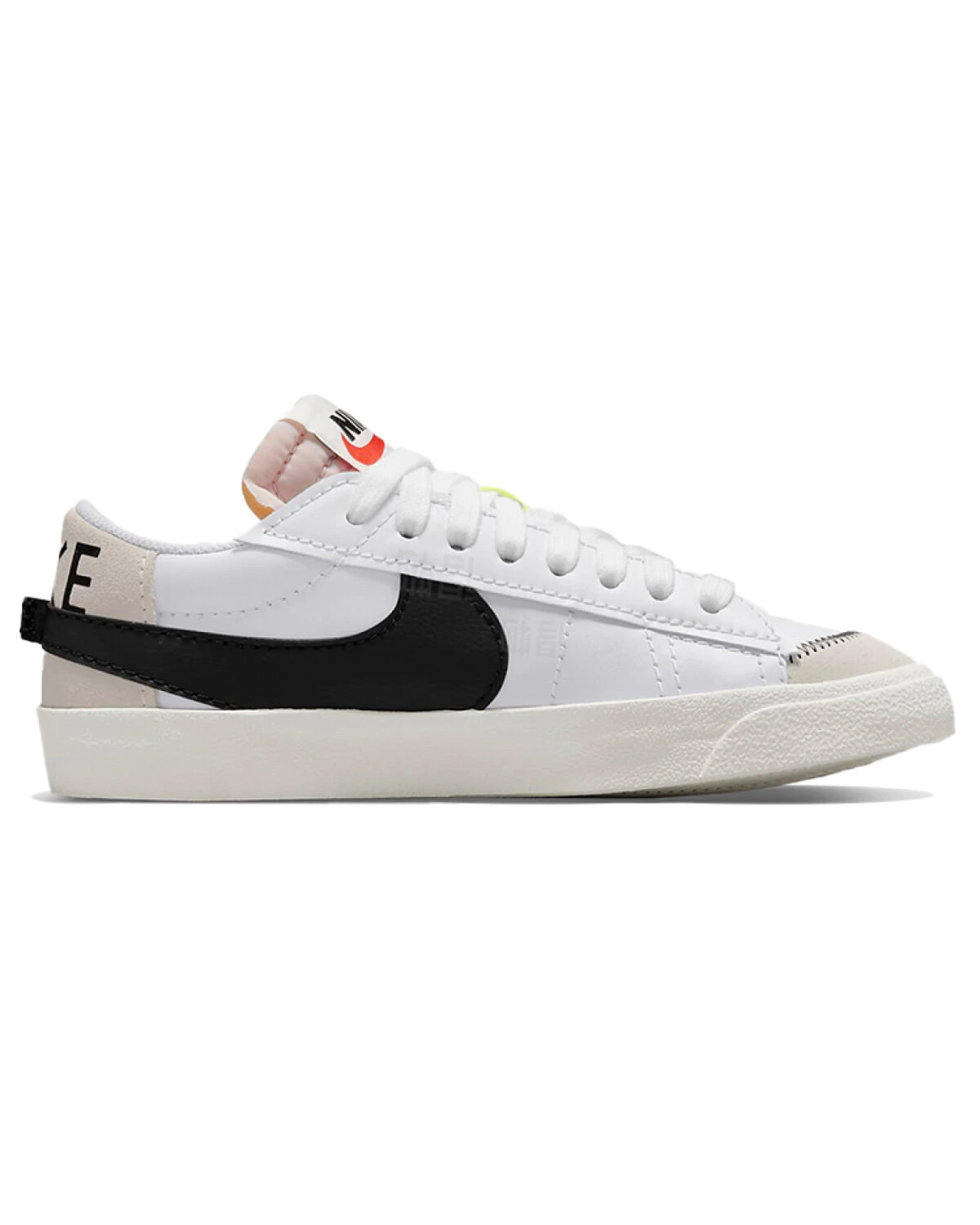 Nike Blazer Jumbo мужские кроссовки бело-чёрные картинка