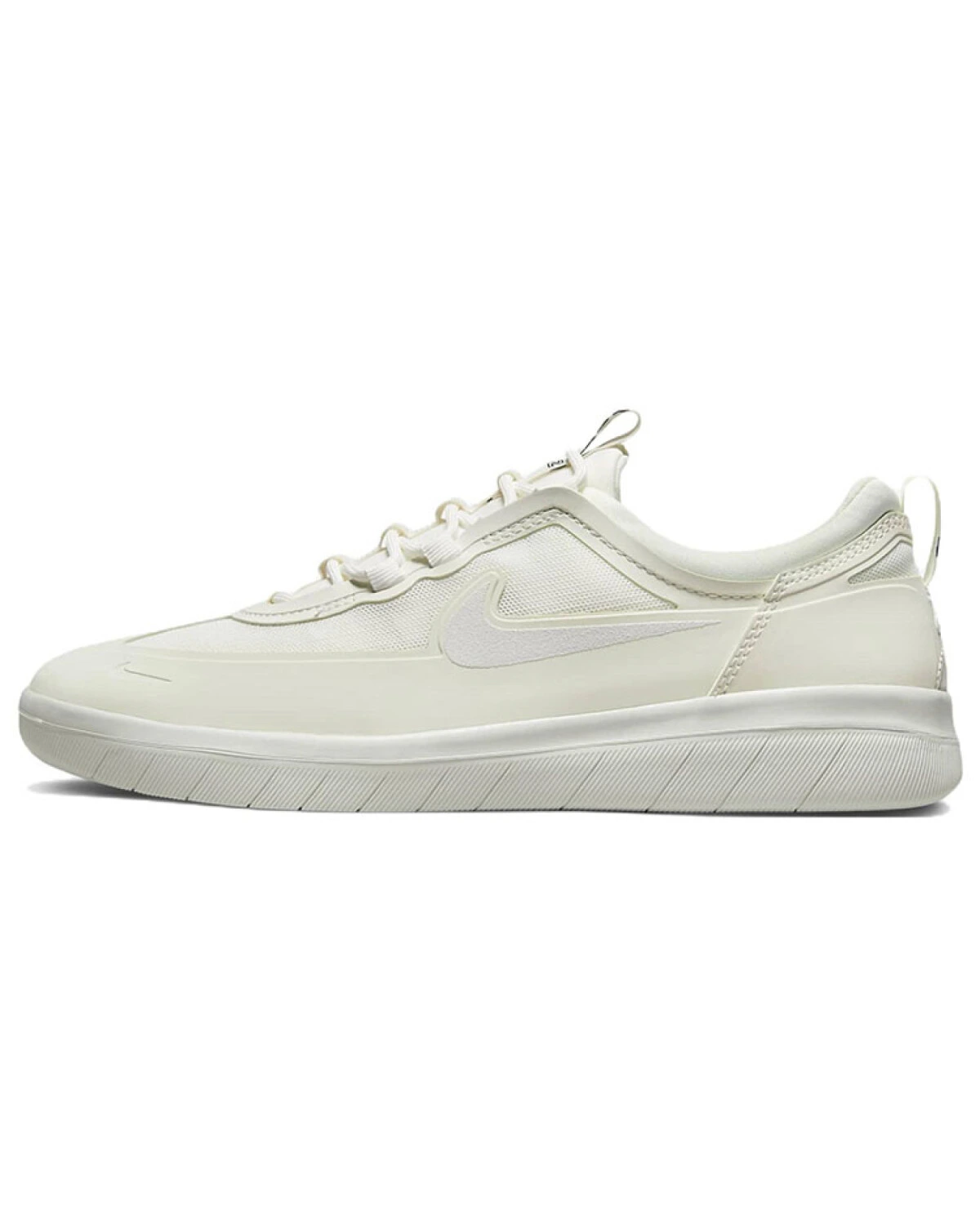 Nike SB Nyjah Free 2 унисекс кроссовки из ткани легкие бежевые картинка