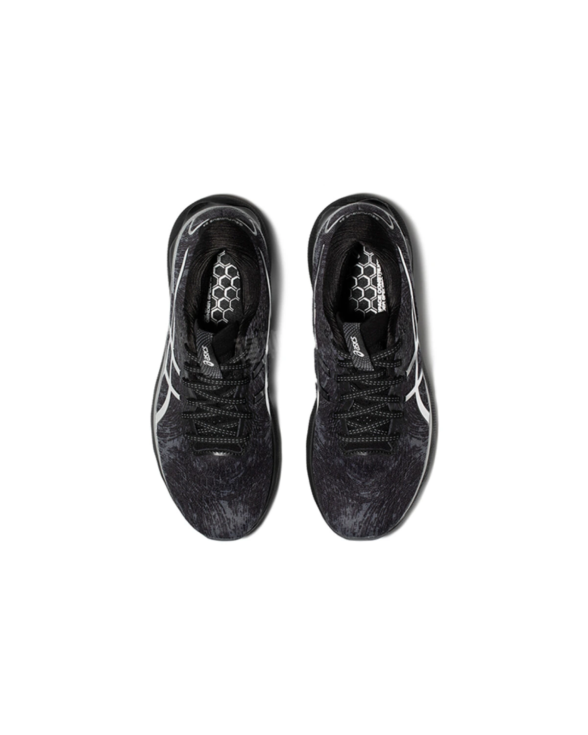 Asics GEL-Nimbus 24 женские кроссовки для бега черно-серые картинка