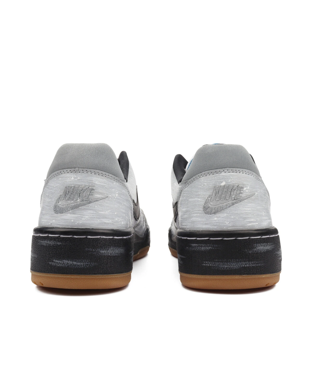 Nike Full Force мужские кроссовки износостойкие серо-белые картинка