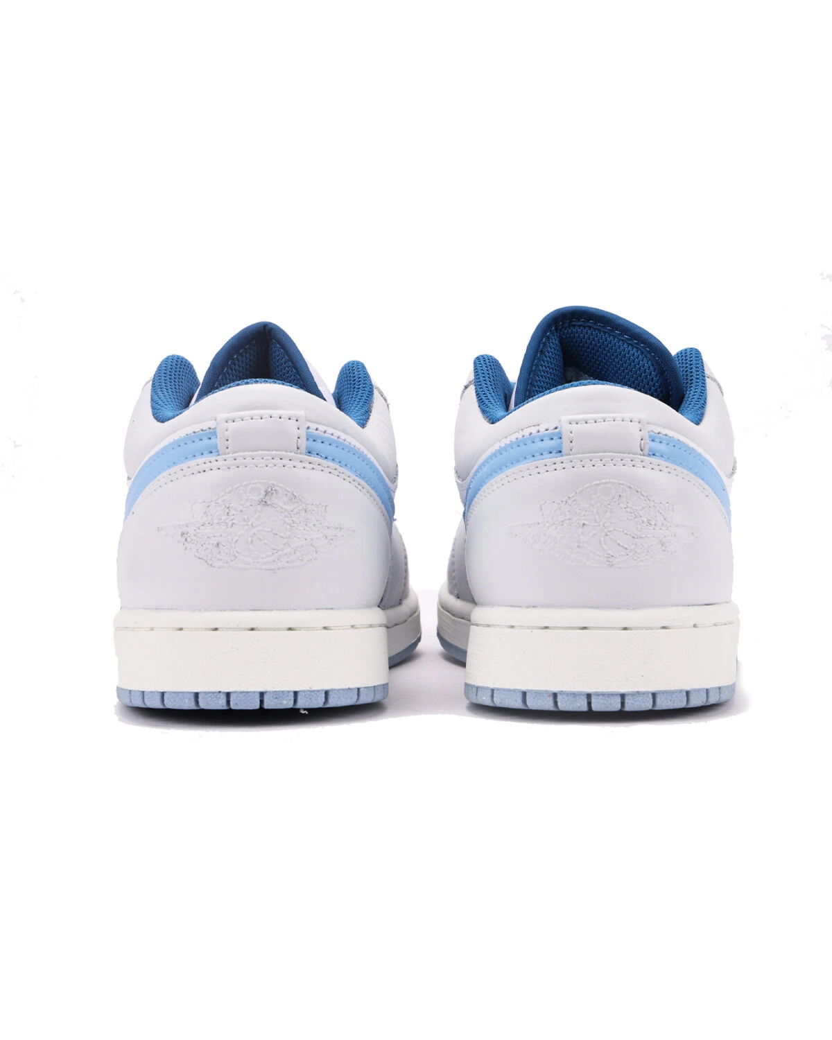 Jordan Air Jordan 1 мужские кроссовки бело-голубые с амортизацией картинка