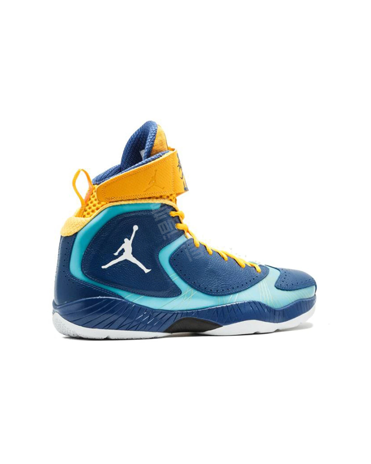 Jordan Air Jordan 2012 мужские кроссовки высокие синие картинка