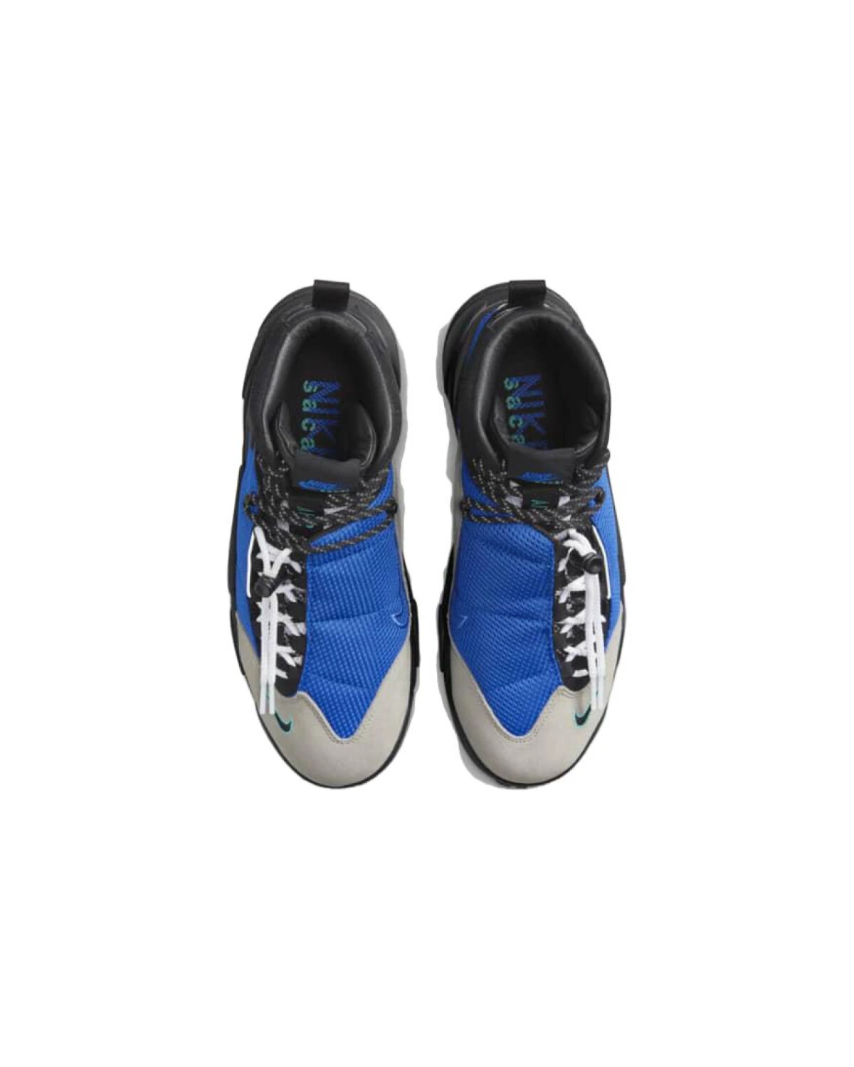 Nike Air Magmascape унисекс кроссовки текстильные серо-голубые картинка