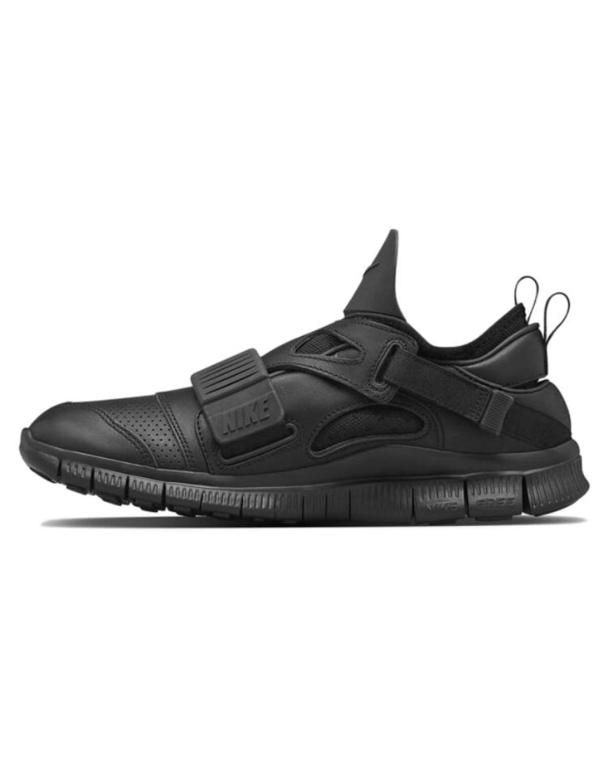 Nike Huarache Carnivore унисекс кроссовки черные с амортизацией и противоскользящей подошвой картинка