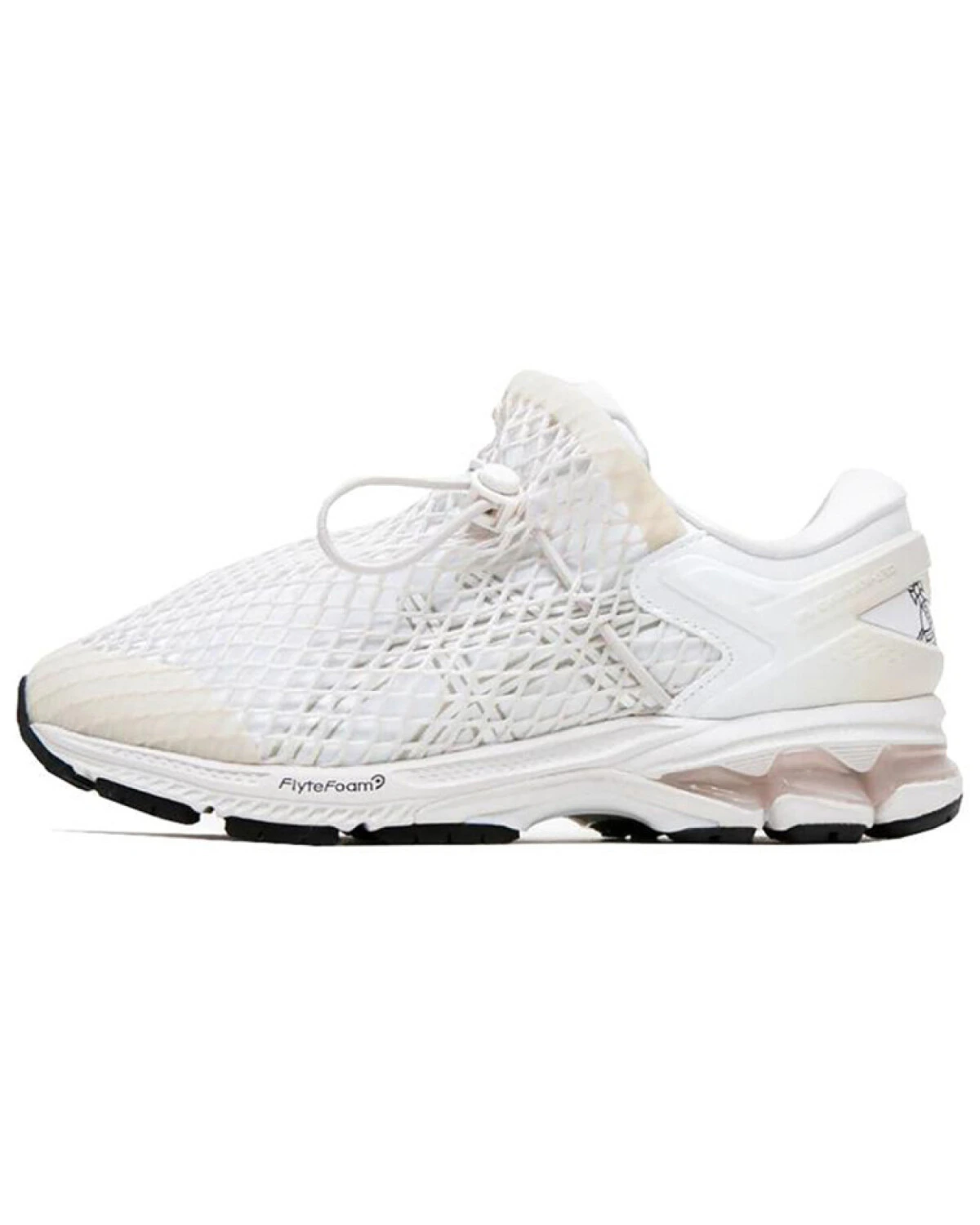 Asics Gel-Kayano 26 унисекс кроссовки белые из сетчатого материала картинка